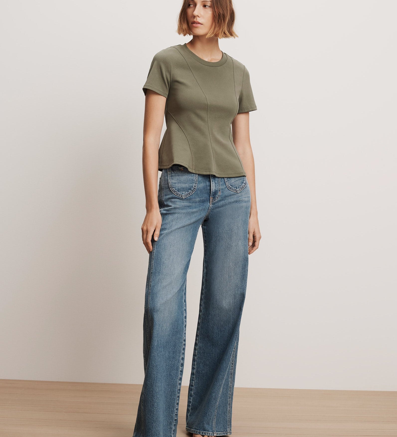 Veronica Beard - Syverin Peplum T - Shirt