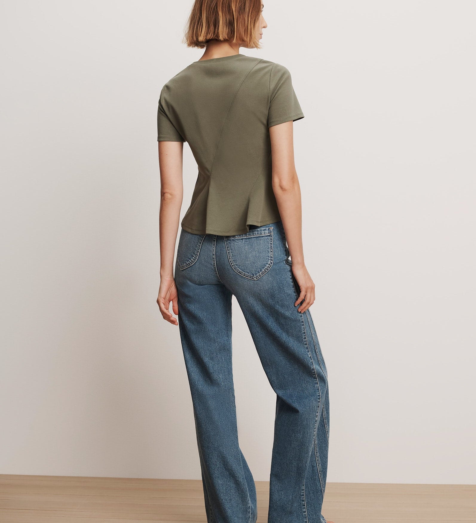 Veronica Beard - Syverin Peplum T - Shirt