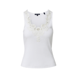 Veronica Beard - Narcisa Embroidered Tank Top