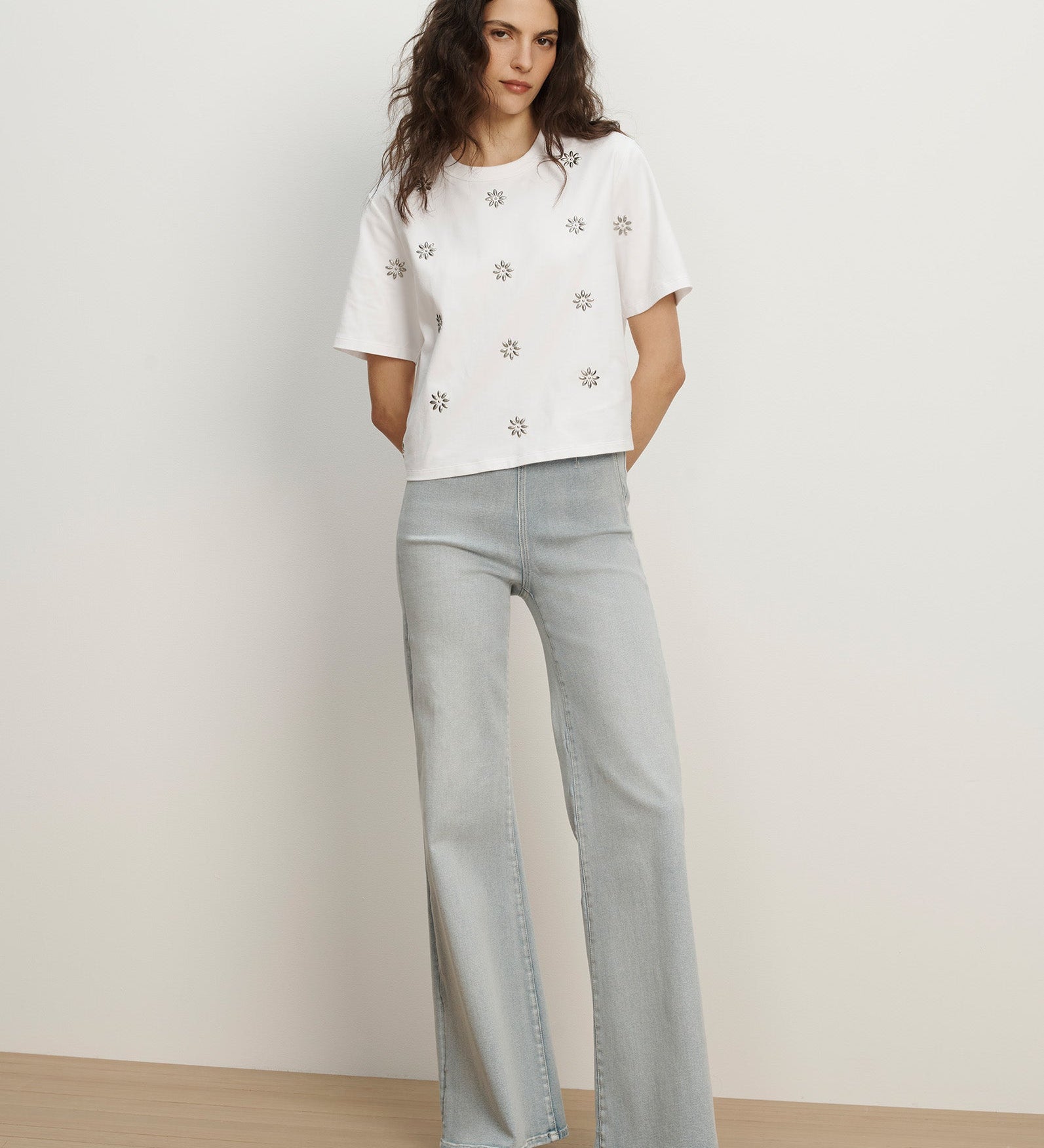 Veronica Beard - Sebastian Embellished T - Shirt