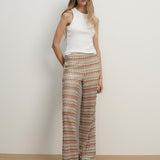 Veronica Beard - Fatima Crochet Wide - Leg Pant