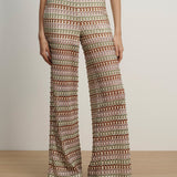 Veronica Beard - Fatima Crochet Wide - Leg Pant