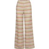 Veronica Beard - Fatima Crochet Wide - Leg Pant