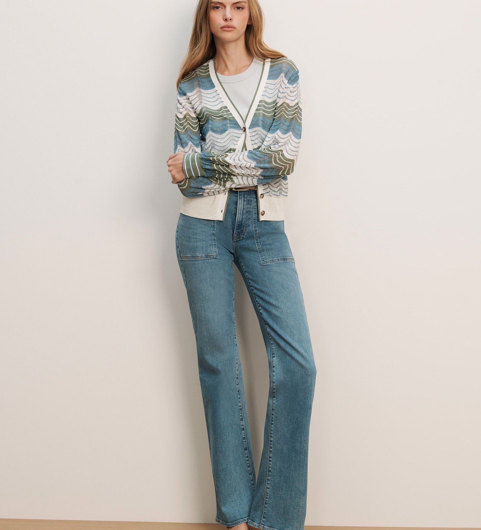 Veronica Beard - Laurinor Linen - Blend Cardigan