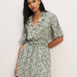 Veronica Beard - Gallagher Floral Mini Dress