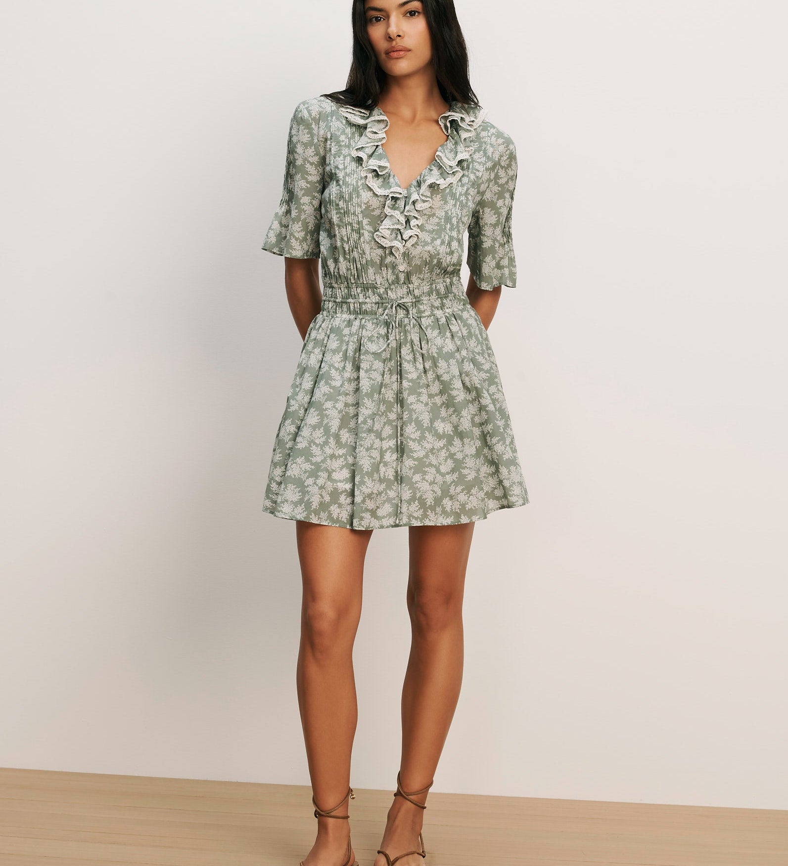 Veronica Beard - Gallagher Floral Mini Dress