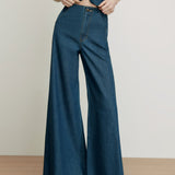 Veronica Beard - Digby Wide - Leg Chambray Pant