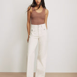 Veronica Beard - Taylor Patch - Pocket Wide - Leg Jean