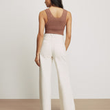 Veronica Beard - Taylor Patch - Pocket Wide - Leg Jean