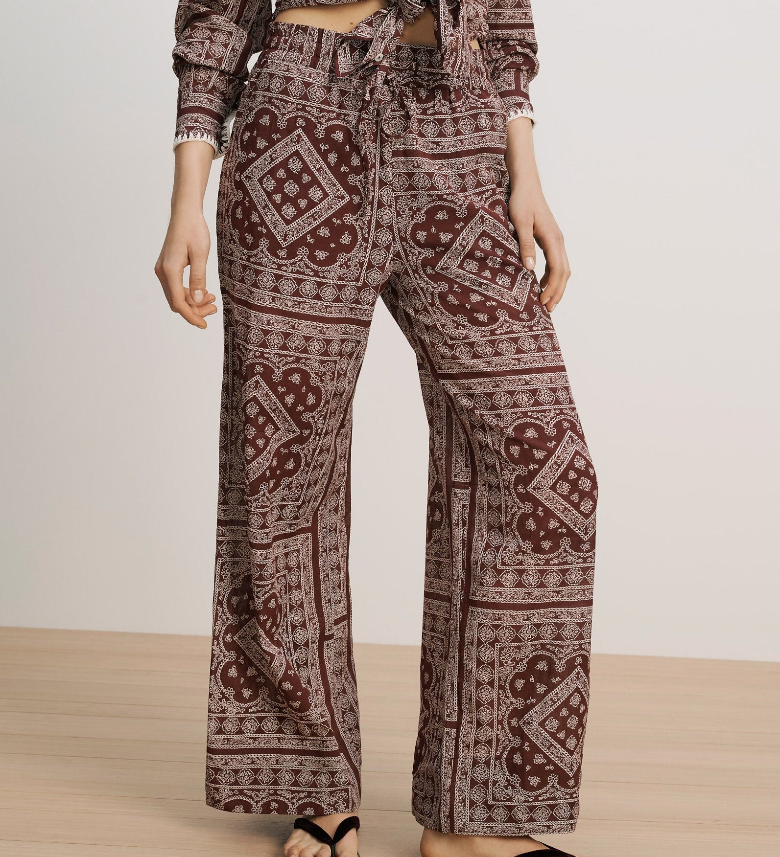 Veronica Beard - Sylvester Wide - Leg Pant