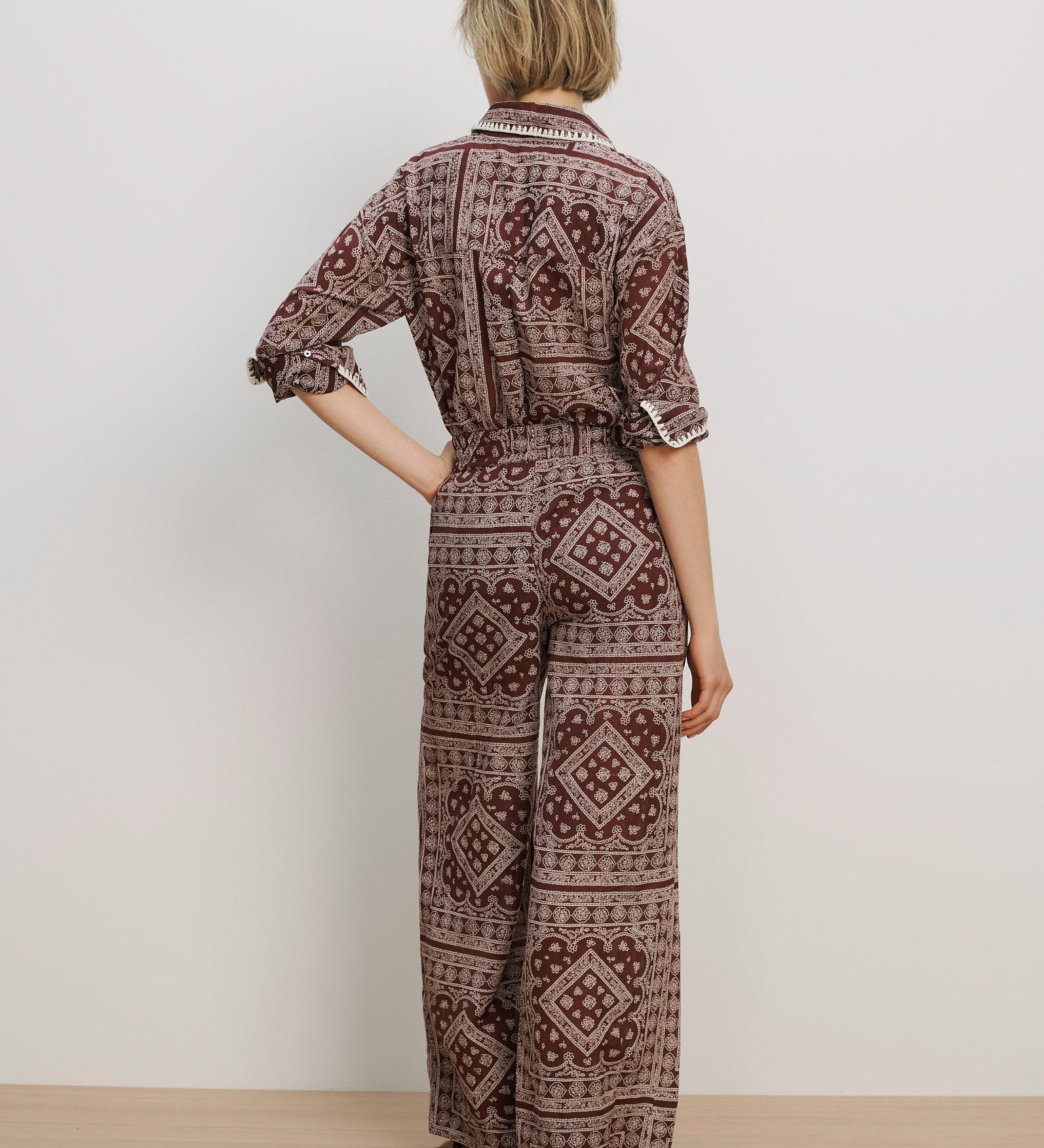 Veronica Beard - Sylvester Wide - Leg Pant
