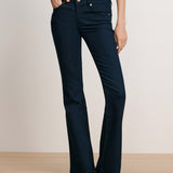 Veronica Beard - Beverly Mid - Rise Skinny - Flare Jean