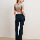 Veronica Beard - Beverly Mid - Rise Skinny - Flare Jean