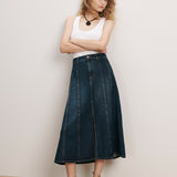 Veronica Beard - Nasreen Denim Midi Skirt