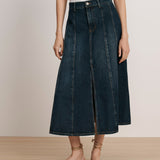 Veronica Beard - Nasreen Denim Midi Skirt