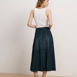 Veronica Beard - Nasreen Denim Midi Skirt