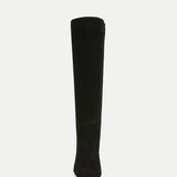 Veronica Beard - Lisa Suede Mid-Heel Tall Boot