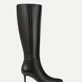 Veronica Beard - Lisa Leather Mid-Heel Tall Boot