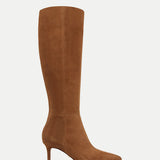 Veronica Beard - Lisa Suede Mid-Heel Tall Boot