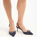 Veronica Beard - Roxy Suede Slingback Pump