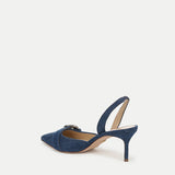 Veronica Beard - Roxy Denim Slingback Pump