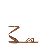 Veronica Beard - Allegra Suede Ankle-Wrap Sandal