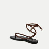 Veronica Beard - Carmina Cord Wrap Sandal