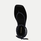 Veronica Beard - Carmina Cord Wrap Sandal
