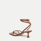 Veronica Beard - Caterina Leather Ankle-Wrap Sandal