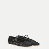 Veronica Beard - Ellie Woven-Leather Flat