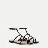 Veronica Beard - Marbella Lizard-Embossed Sandal