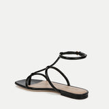 Veronica Beard - Marbella Lizard-Embossed Sandal