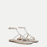 Veronica Beard - Marbella Lizard-Embossed Sandal