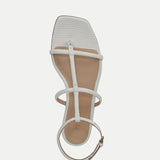 Veronica Beard - Marbella Lizard-Embossed Sandal
