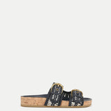 Veronica Beard - Prue Woven-Leather Sandal