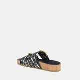 Veronica Beard - Prue Woven-Leather Sandal