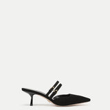 Veronica Beard - Corrie Kitten-Heel Mule