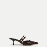 Veronica Beard - Corrie Kitten-Heel Mule