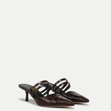 Veronica Beard - Corrie Kitten-Heel Mule
