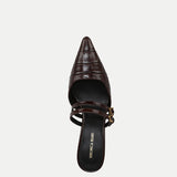 Veronica Beard - Corrie Kitten-Heel Mule