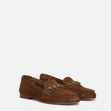 Veronica Beard - Penny Suede Chain-Link Loafer