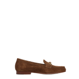 Veronica Beard - Penny Suede Chain-Link Loafer