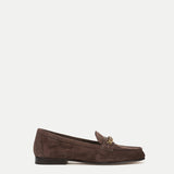 Veronica Beard - Penny Suede Chain-Link Loafer