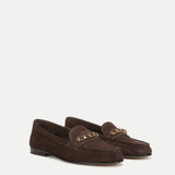 Veronica Beard - Penny Suede Chain-Link Loafer