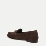 Veronica Beard - Penny Suede Chain-Link Loafer