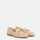 Veronica Beard - Penny Suede Chain-Link Loafer