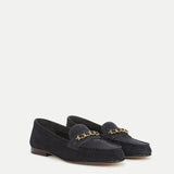 Veronica Beard - Penny Suede Chain-Link Loafer