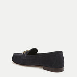 Veronica Beard - Penny Suede Chain-Link Loafer