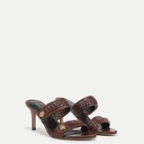 Veronica Beard - Sona Woven Heeled Sandal