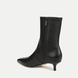 Veronica Beard - Lisa Stretch Kitten-Heel Bootie